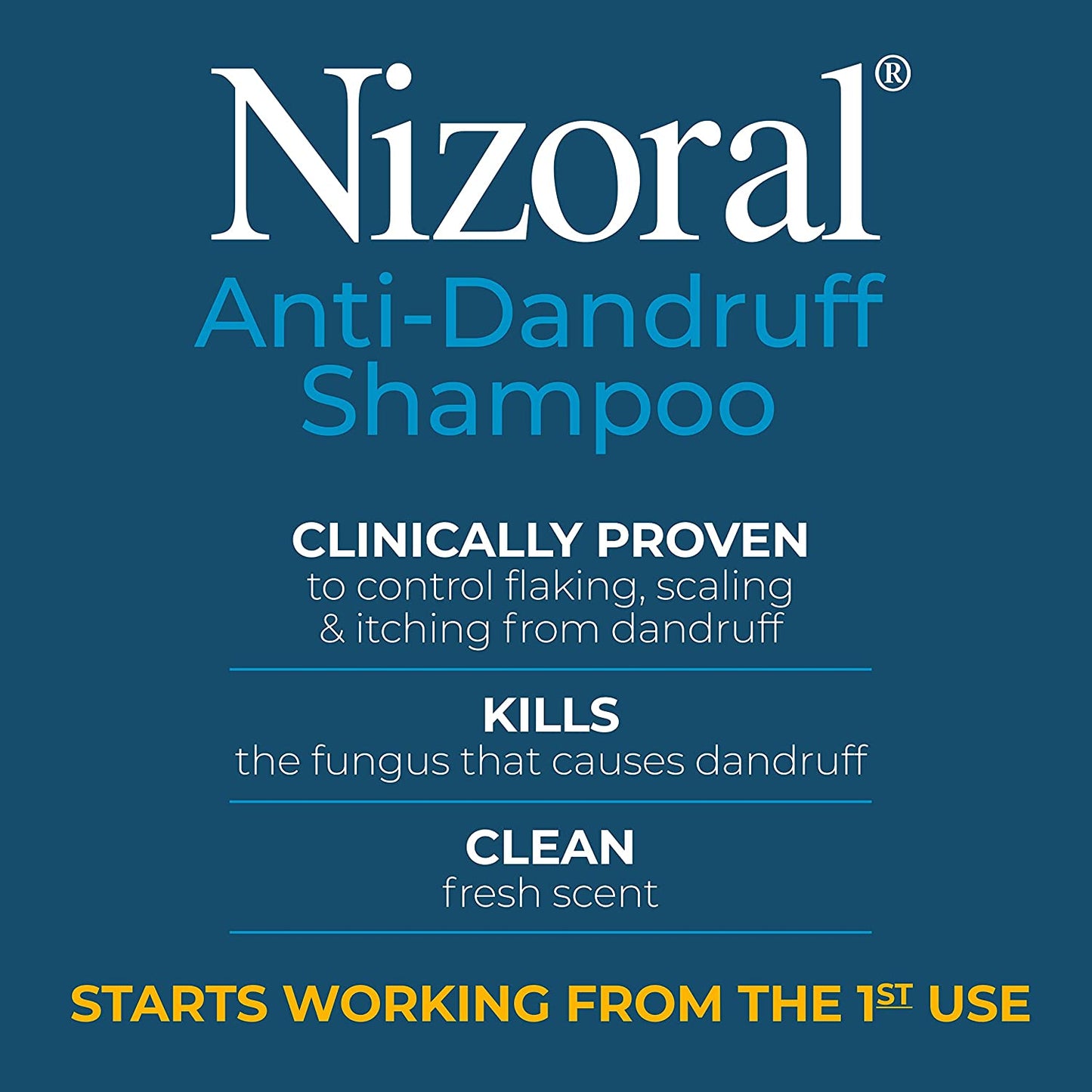 Anti-Dandruff Shampoo with 1% Ketoconazole