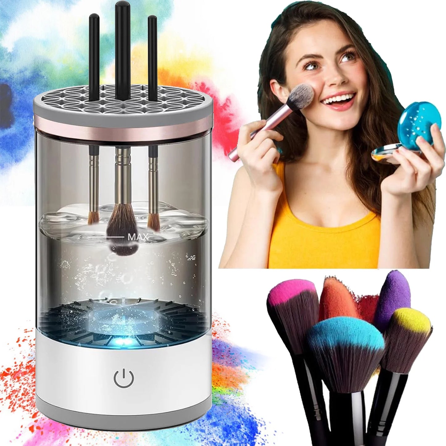 Electric  Cosmetic Brush Cleaner