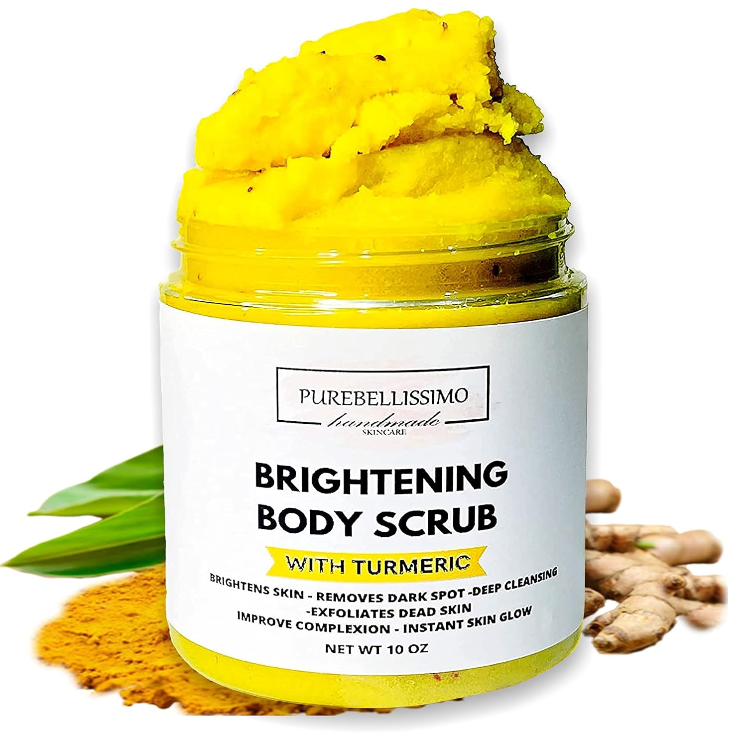 Turmeric Skin Brightening Scrub for Dark Spots