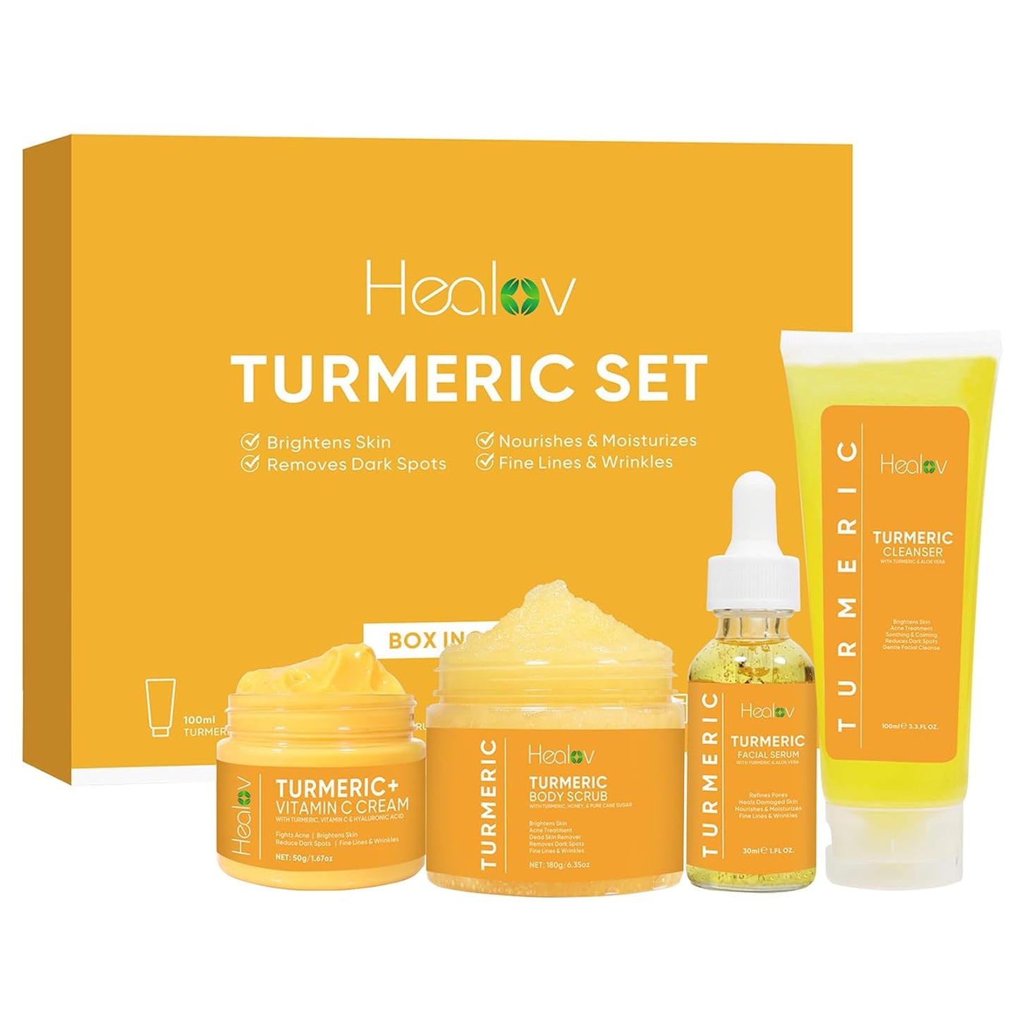 Turmeric Glow Skincare Set