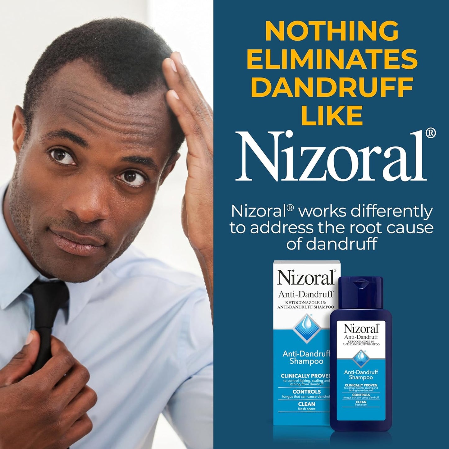 Anti-Dandruff Shampoo with 1% Ketoconazole