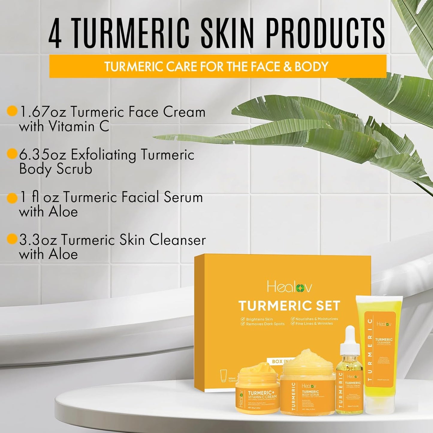 Turmeric Glow Skincare Set