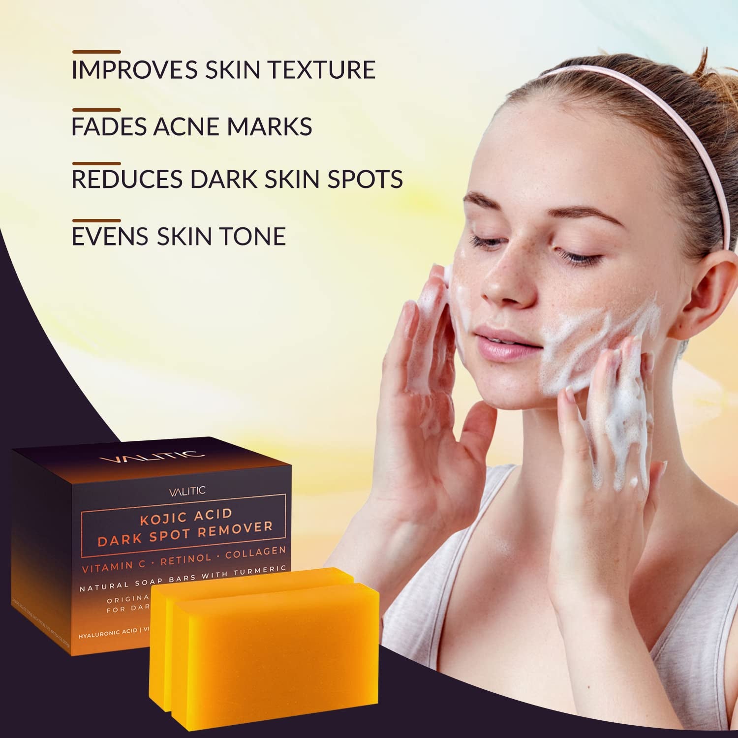 Kojic Acid Dark Spot Remover Soap 