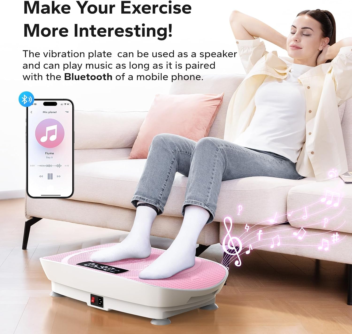 MERACH Vibration Plate Exercise Machine